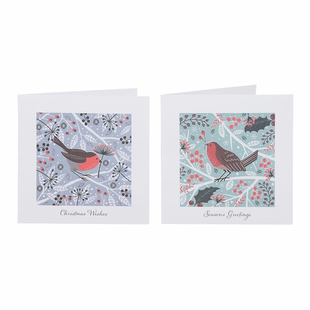 Image of WHSmith Winter Scenes Christmas Card Pack of 12
