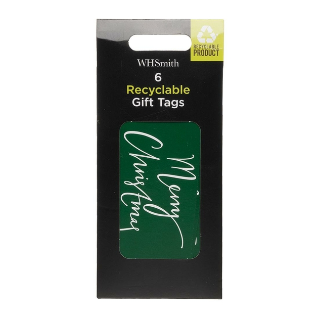 Image of WHSmith 6 Recyclable Gift Tags