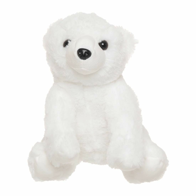 Image of WHSmith Christmas Polar Bear 20cm Cuddly Toy