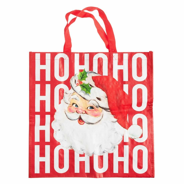 Image of WHSmith Santa Reuseable Gift Shopping Bag