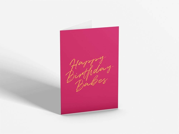 Image of Kazvare Made It Happy Birthday Babes Card