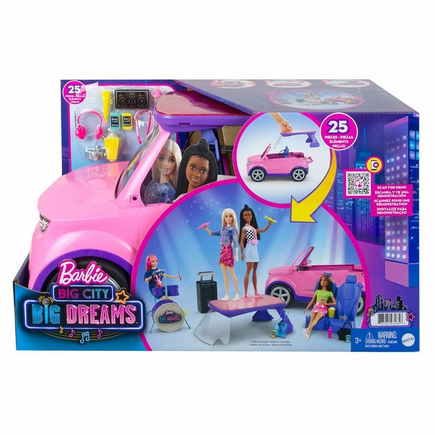 Image of Barbie Big City Big Dreams Feature SUV Play Set