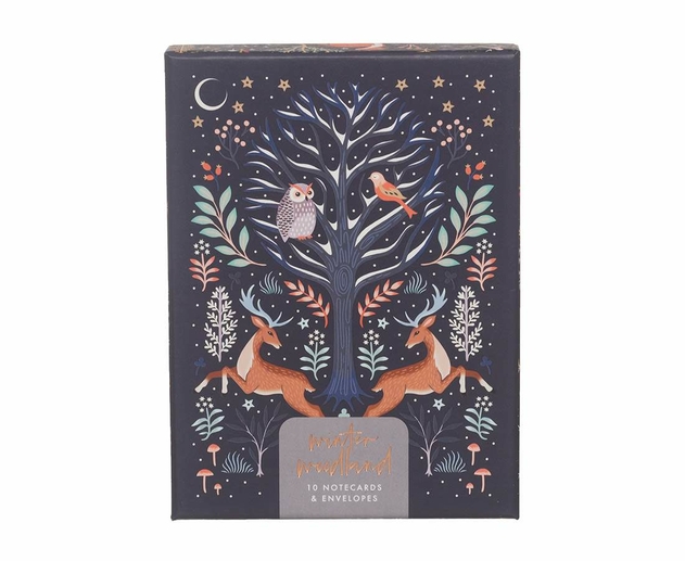 Image of WHSmith Winter Woodland Notecard Set