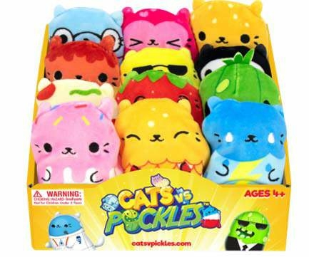 Image of Cats vs Pickles Bean Bag Character Toy