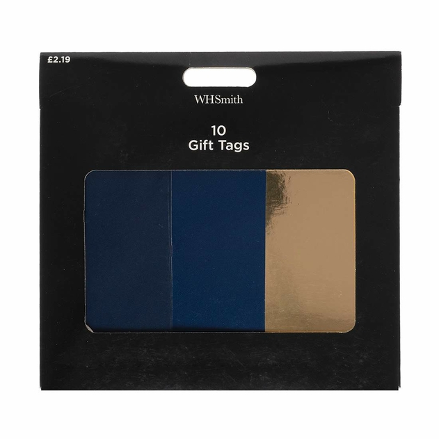 Image of WHSmith 10 x Blue Shades Multi Pack Tags