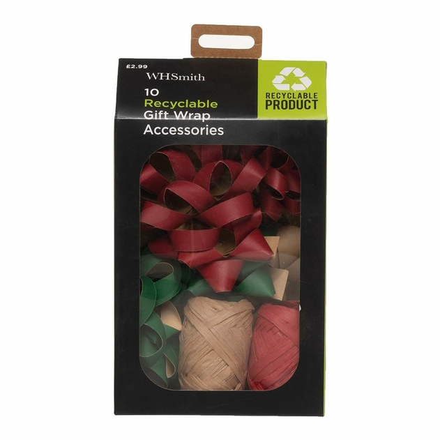 Image of WHSmith Recyclable 10 Kraft Grab Bag