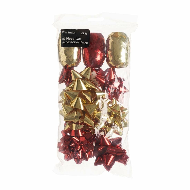 Image of WHSmith 15 Red Gold Grab Bag