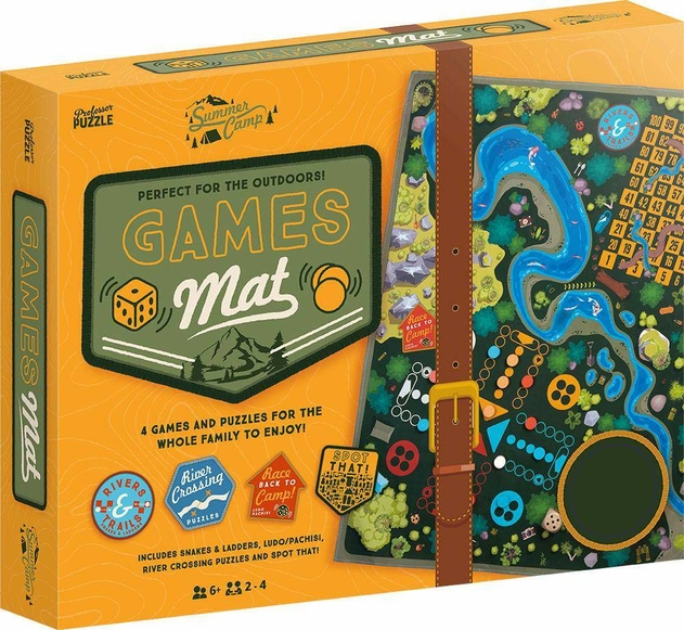Image of Professor Puzzle Summer Camp Games Mat Outdoor Game