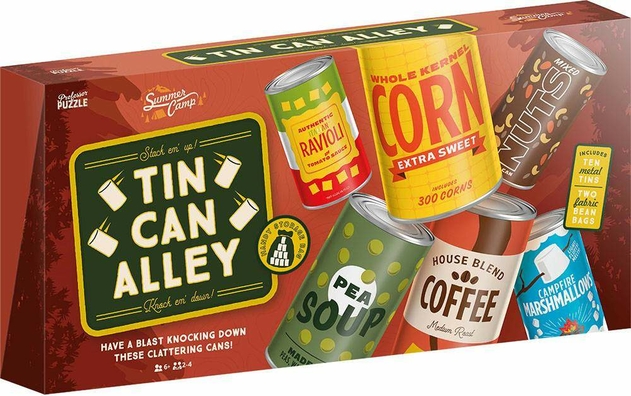 Image of Professor Puzzle Summer Camp Tin Can Alley Outdoor Game