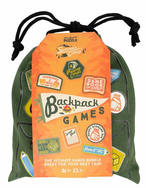 Image of Professor Puzzle Summer Camp Backpack Outdoor Games