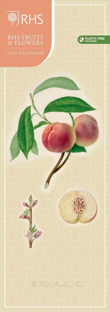 Image of WHSmith 2023 RHS Fruit and Flowers Calendar