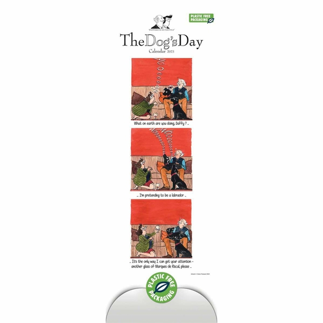 Image of 2024 The Dogs Day Humour Slim Calendar