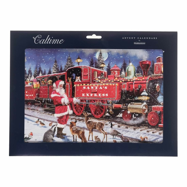 Image of WHSmith 2022 Santa Express Paper Advent Calendar