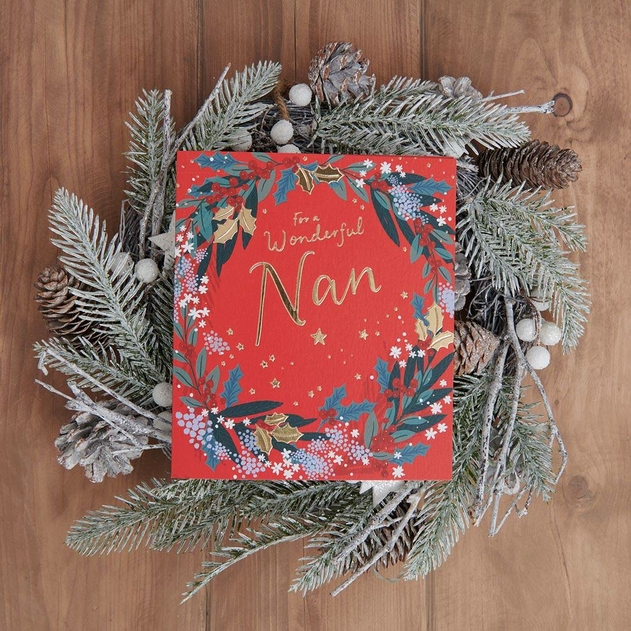 Image of WHSmith Nan Christmas Card