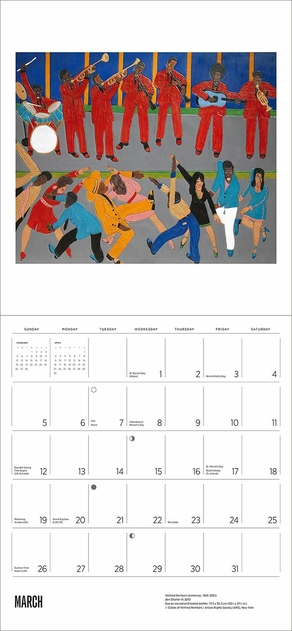 Image of Pomegranate Winfred Rembert 2023 Wall Calendar