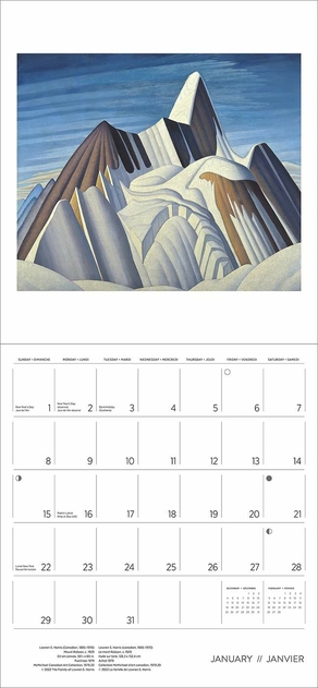 Image of Pomegranate The Group of Seven 2023 Wall Calendar