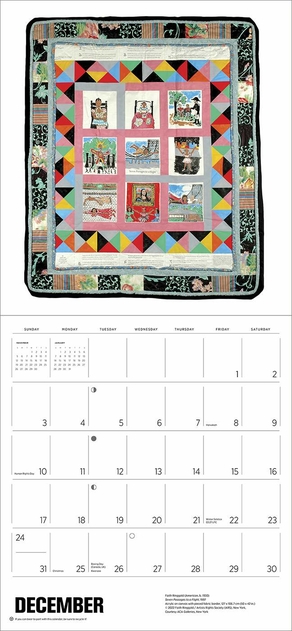 Image of Pomegranate Faith Ringgold 2023 Wall Calendar