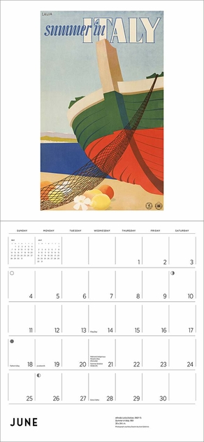 Image of Pomegranate Italy: Vintage Travel Posters 2023 Wall Calendar