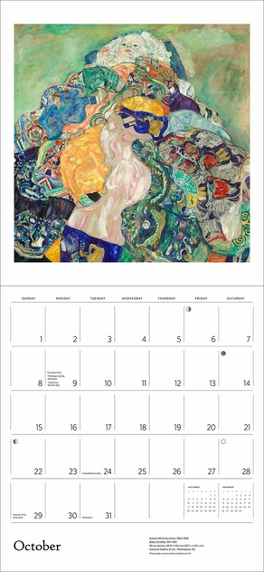 Image of Pomegranate Gustav Klimt 2023 Wall Calendar