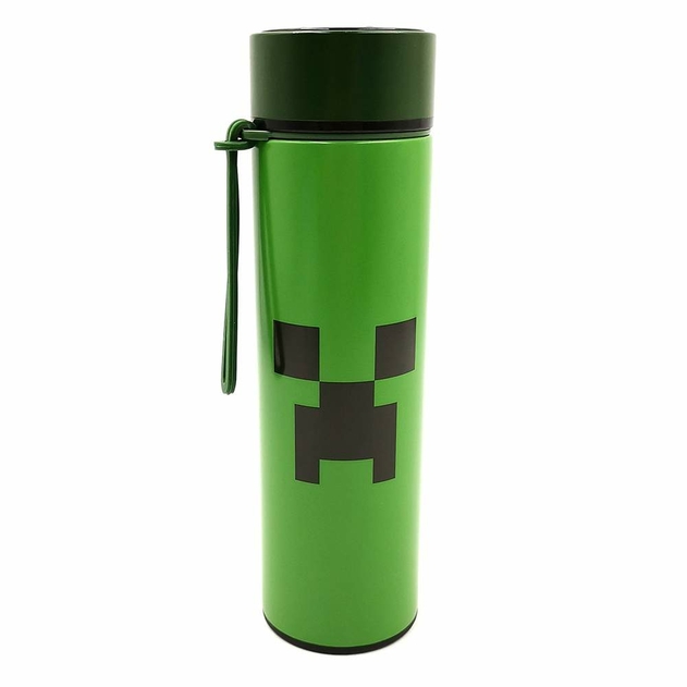 Image of Minecraft Creeper Insulated 450ml Drinks Bottle
