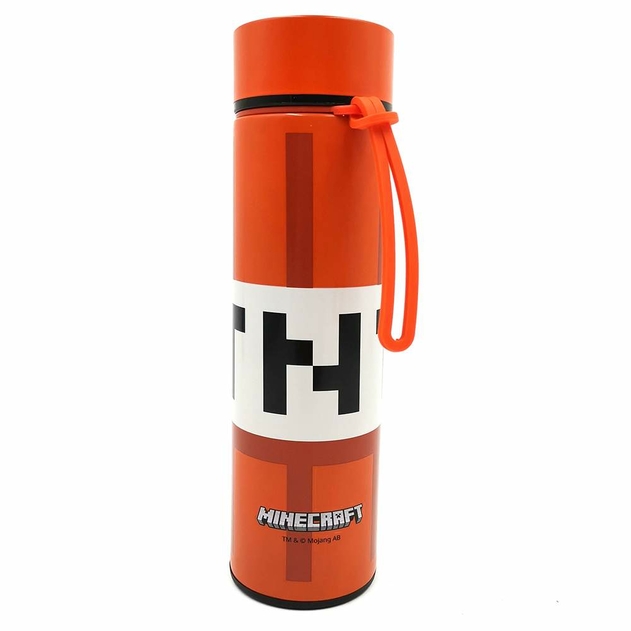 Image of Minecraft TNT Insulated 450ml Drinks Bottle