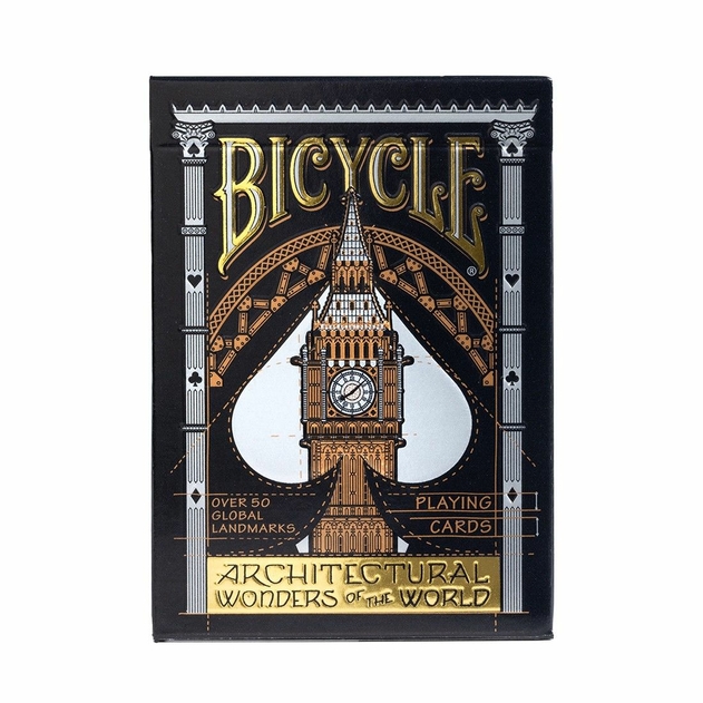 Image of Bicycle® Architectural Wonders of the World Card Game