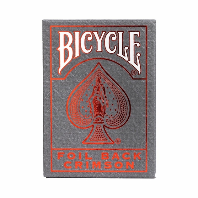 Image of Bicycle® MetalLuxe Red Card Game