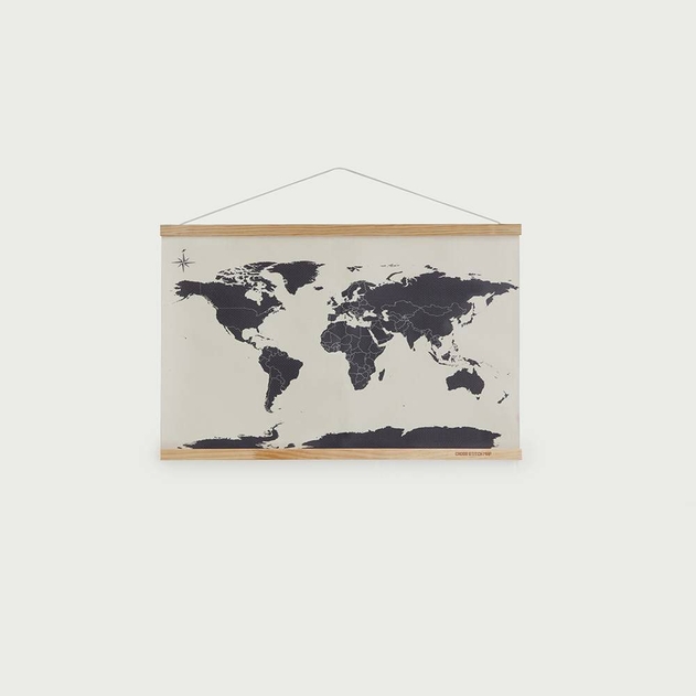 Image of Small Cross Stitch Map