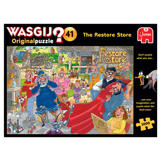 Image of WASGIJ Original 41 Restore Store 1000 Piece Jigsaw Puzzle