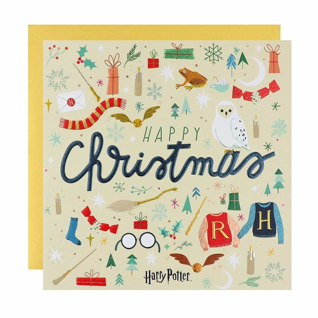 Image of Harry Potter Christmas Card