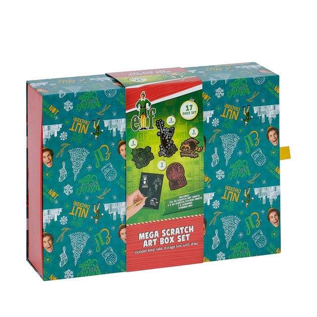 Image of Elf The Movie Scratch Art Gift Set
