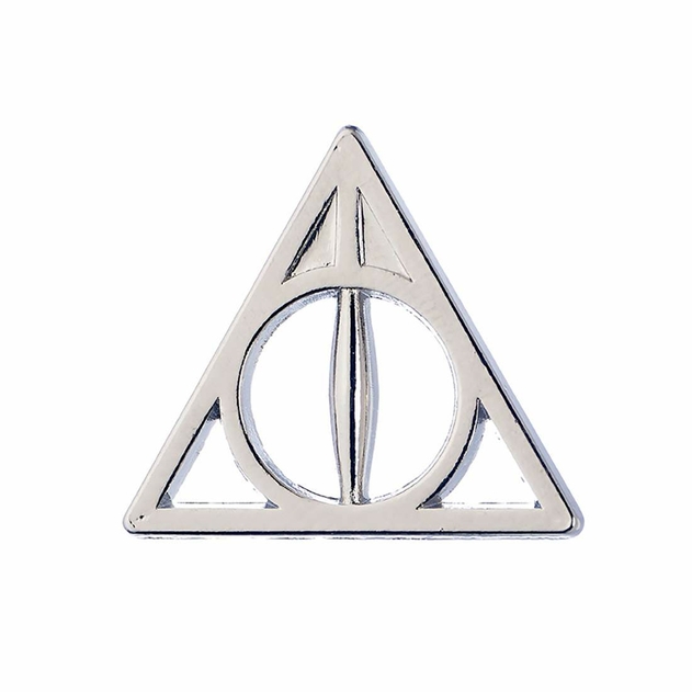 Image of Harry Potter Deathly Hallows Pin Badge