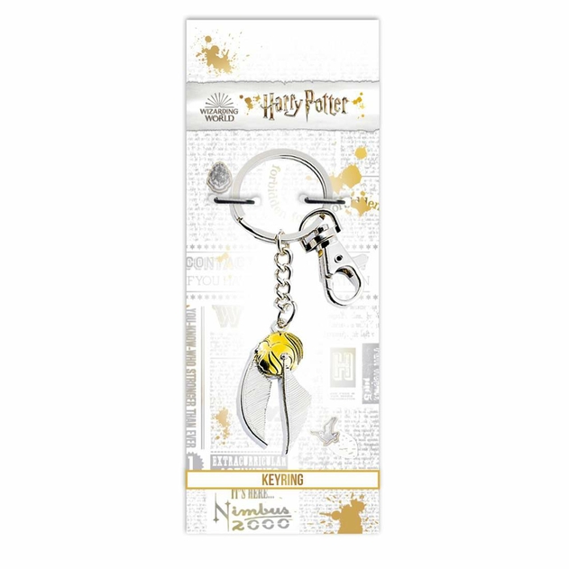 Image of Harry Potter Golden Snitch Keyring