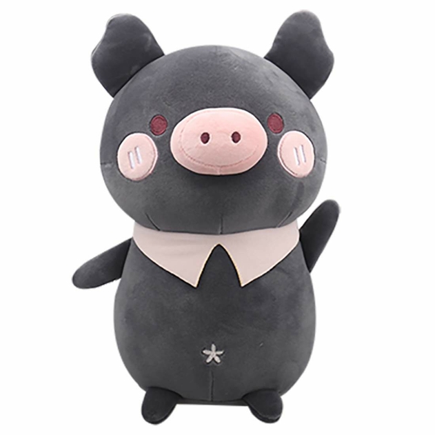 Image of Kenji Plush Yabu Hiru Piglet Soft Toy Black