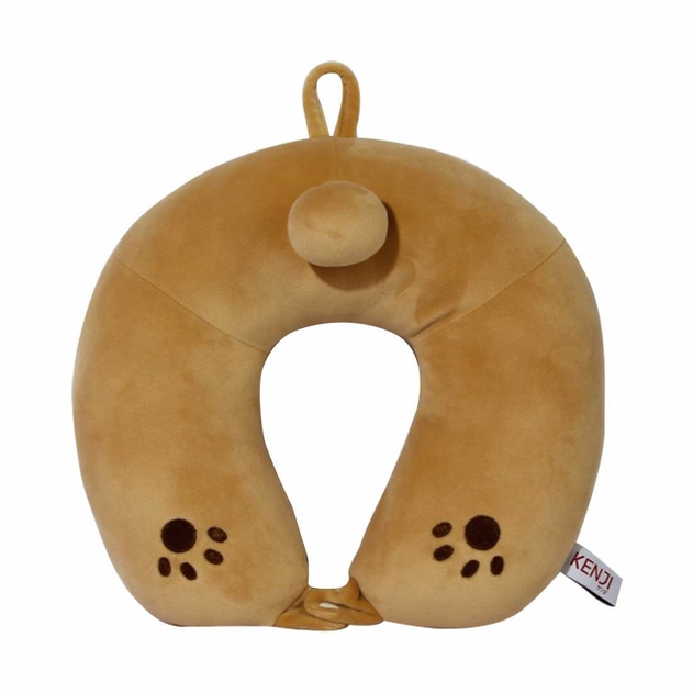 Image of Kenji Plush Yabu Dog Butt Travel Pillow