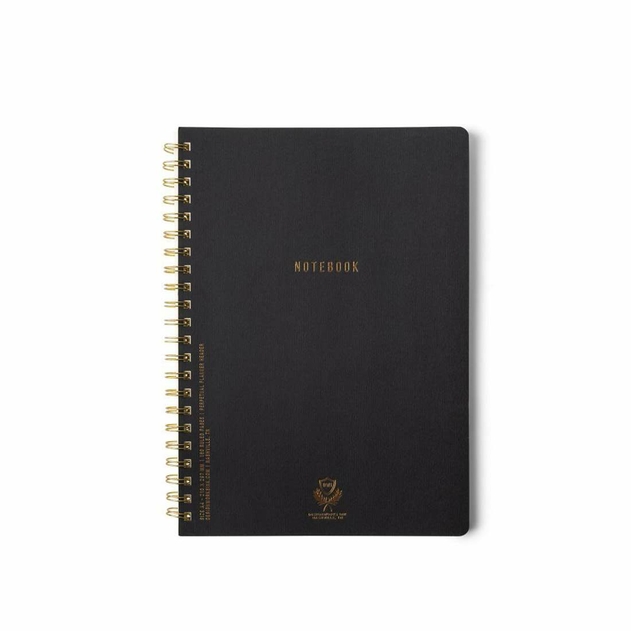 Image of DW Ink Black Kraft A4 Notebook Pack of 2