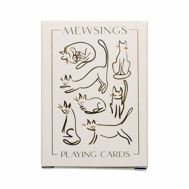 Image of DW Ink Cat Playing Cards
