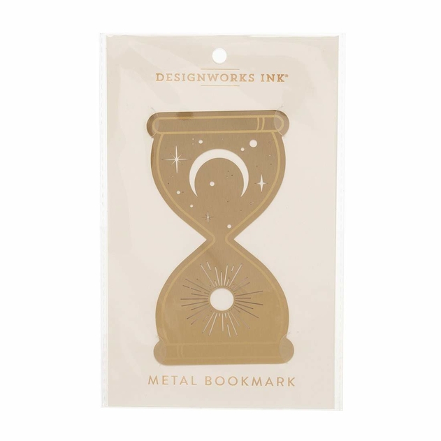Image of DW Ink Metal Hourglass Bookmark