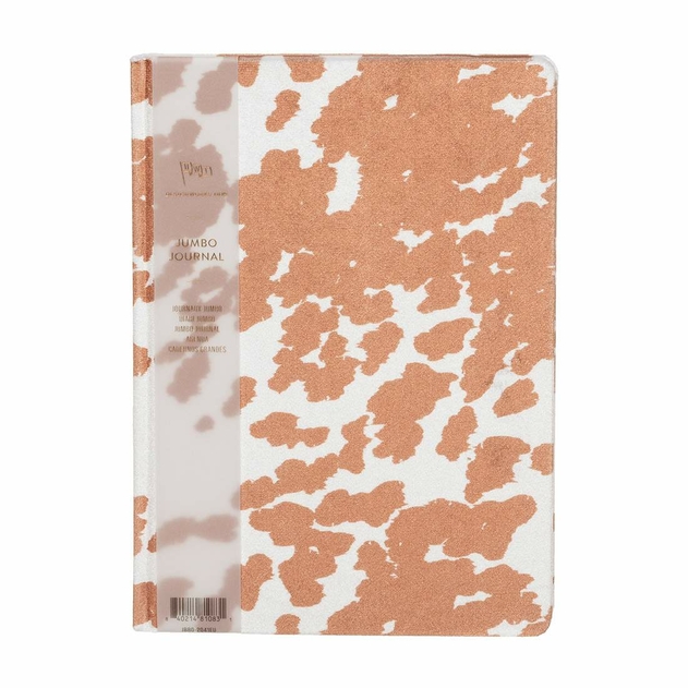 Image of DW Ink Jumbo Velvet Cow Print Journal