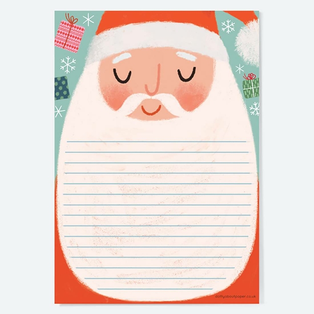 Image of Dotty About Paper Delivering Presents Beard Letter Set Pack of 20