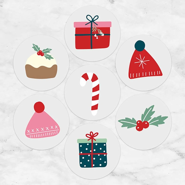 Image of Dotty About Paper Treasured Memories Christmas Stickers Pack of 70