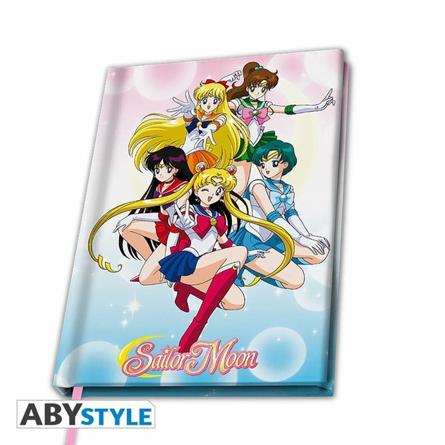 Image of Sailor Moon Sailor Warriors A5 Notebook
