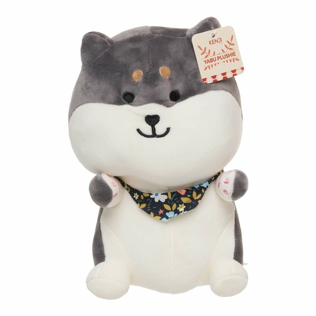 Image of Kenji Yabu Japan Grey Shiba Soft Toy