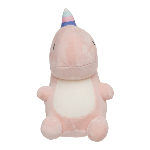 Image of Kenji Yabu Pink Party Dinosaur Soft Toy
