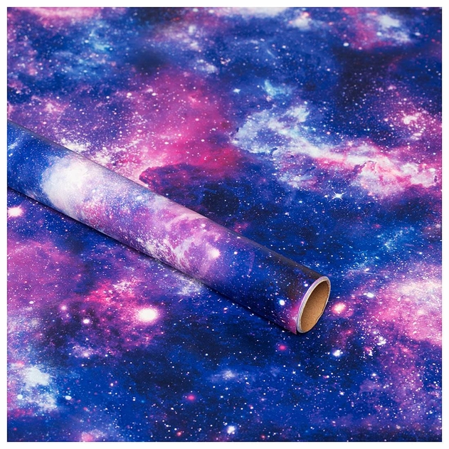 Image of WHSmith 3M Galaxy Recyclable Gift Wrap