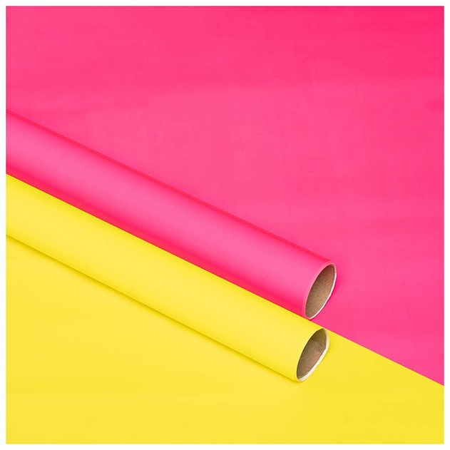 Image of WHSmith 2x 3M Neon Gift Wrap