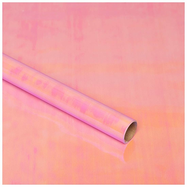 Image of WHSmith 3M Iridescent Pink Gift Wrap