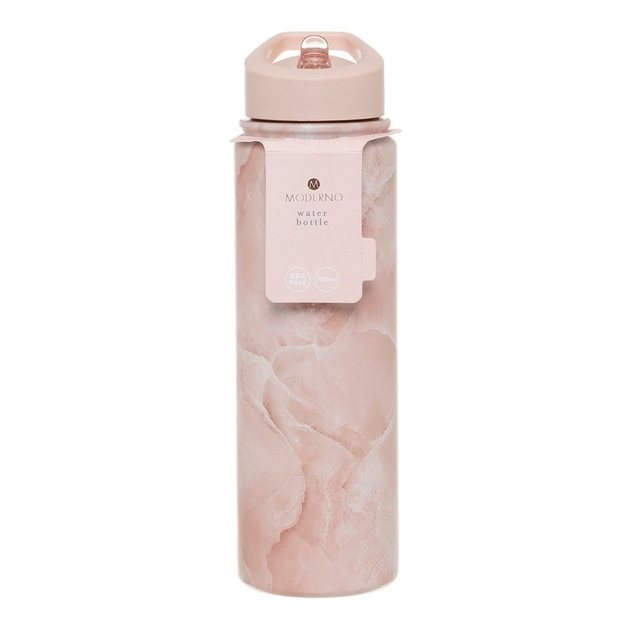 Image of WHSmith Moderno Pink Water Bottle