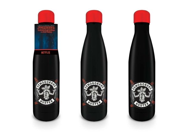 Image of Stranger Things 4 Metal Drinks Bottle