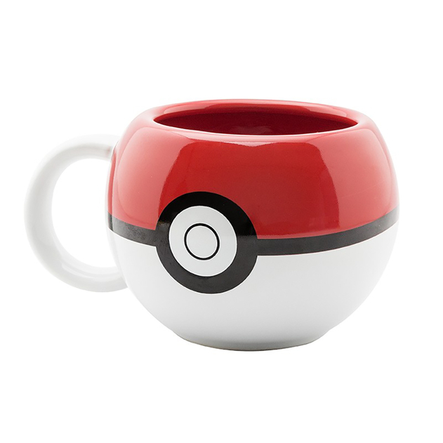 Image of Pokemon Pokeball 3D Mug
